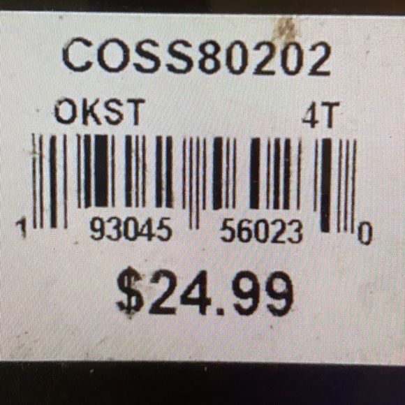 Oklahoma State University (OSU) Tee -Toddler 4T - Picture 10 of 10